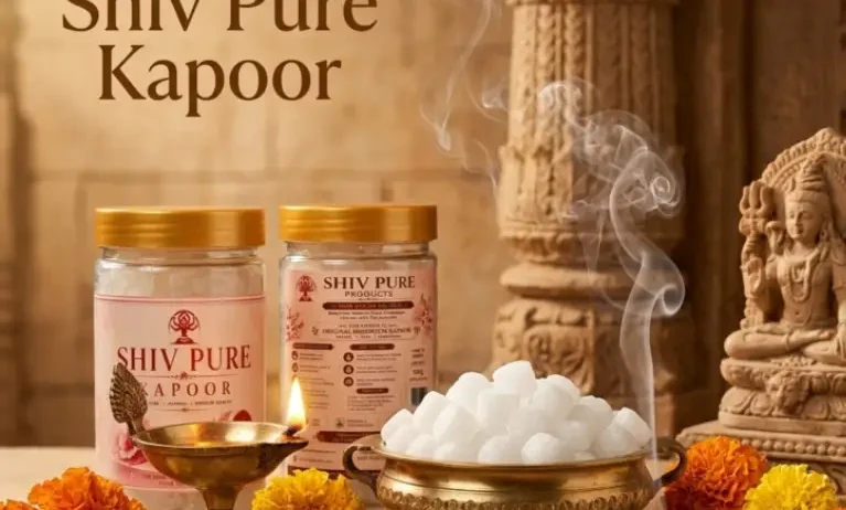 Experience the purity of Shiv Pure Kapoor, crafted to create a peaceful atmosphere, spiritual positivity, and refreshing fragrance in every prayer.