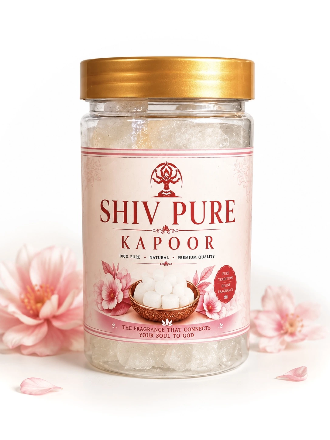 Shiv Pure Products 100% original bheemseni Kapoor (Camphor) 100gm