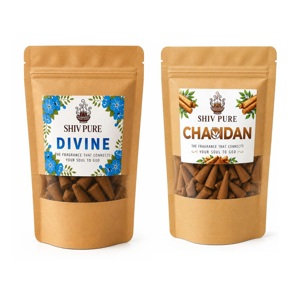 SPP Divine Chandan Dhoop Cones Combo Pack