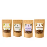 SPP Pineapple, Mogra, Lavender & Chandan Dhoop Cones Combo Pack blends fruity pineapple freshness with sweet Mogra, calming Lavender, and sacred Chandan to create a refreshing, peaceful, and spiritually uplifting atmosphere.