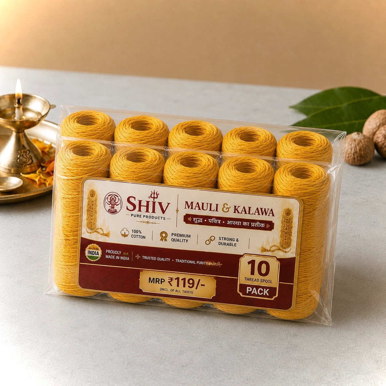 SPP Mauli & Kalawa Thread ( 10PCs )