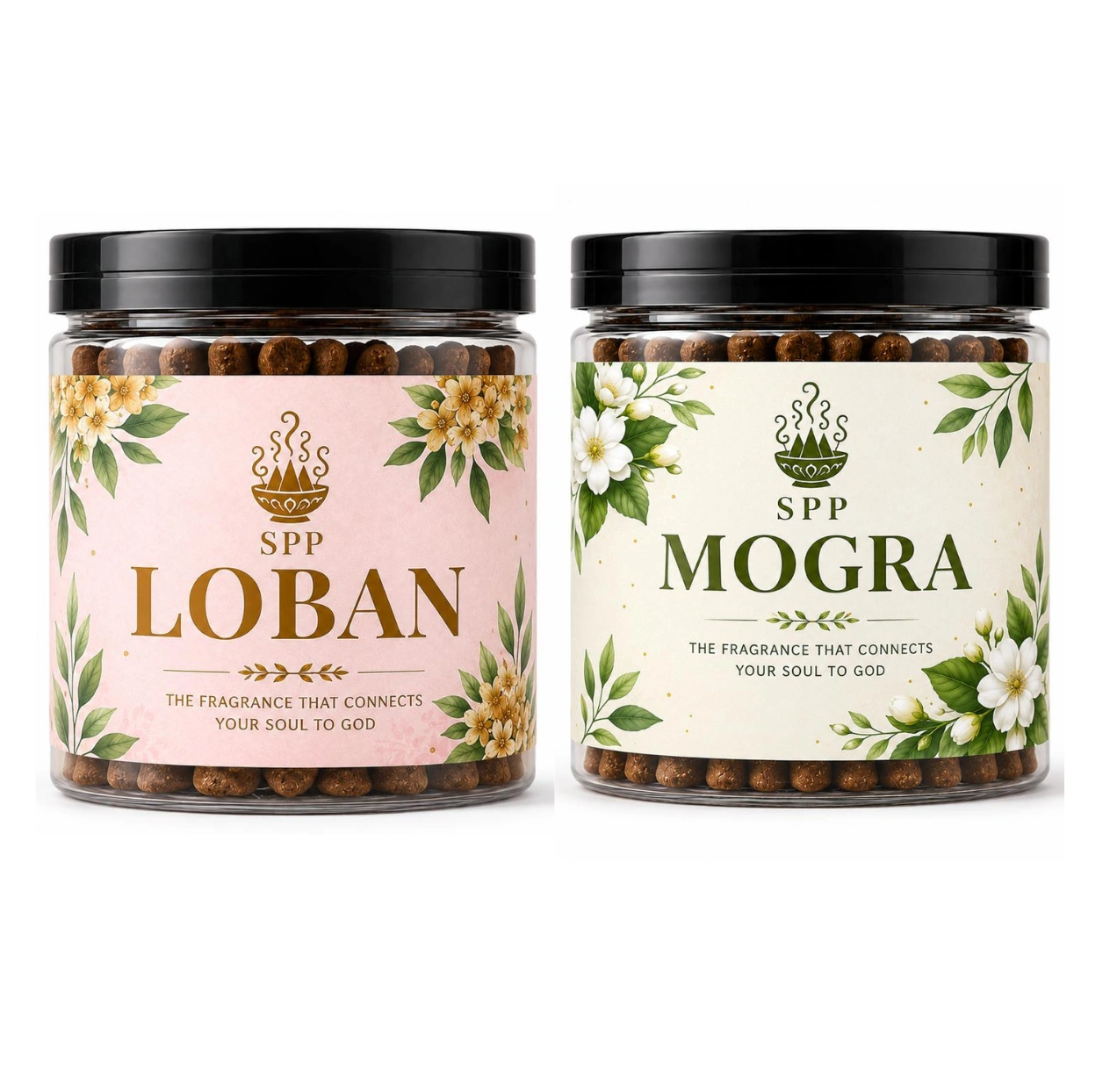 SPP Mogra & Loban Dhoop Cones Combo Pack (200gm)