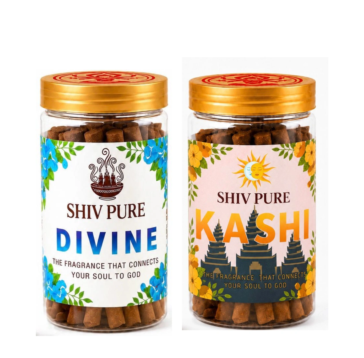 SPP Divine & Kashi Dhoop Sticks Combo Pack