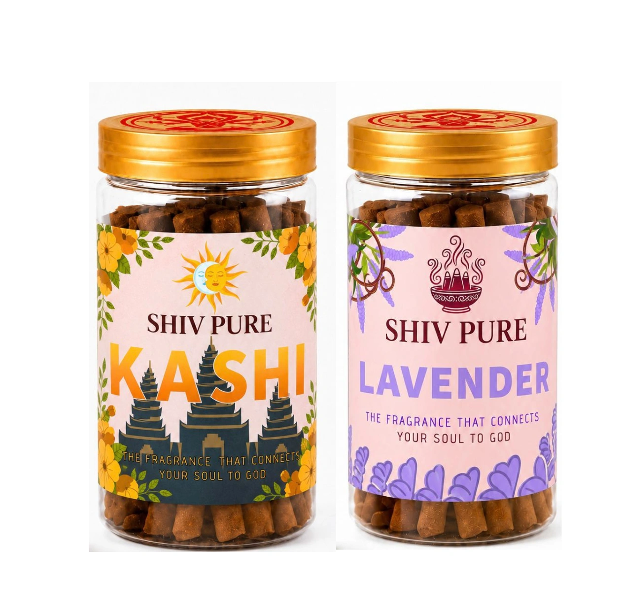 SPP Lavender & Kashi Dhoop Sticks Combo Pack