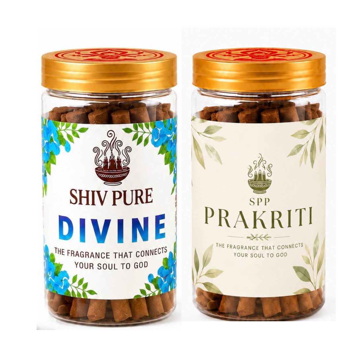 SPP Divine & Prakriti Dhoop Sticks Combo Pack